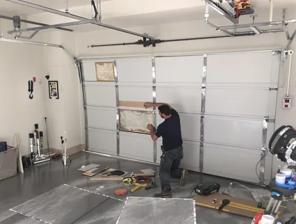 Garage Door Panel Repair in Seven Hills