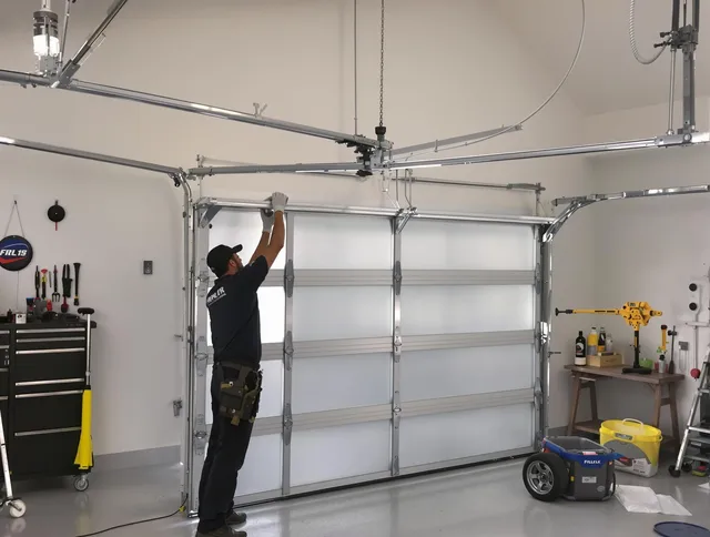Seven Hills Garage Door Repair certified team performing precision garage door installation in Seven Hills