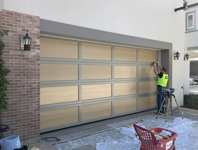 Garage door replacement service by Seven Hills Garage Door Repair in Seven Hills