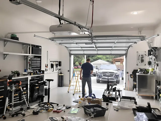Garage door opener installation by Seven Hills Garage Door Repair in Seven Hills