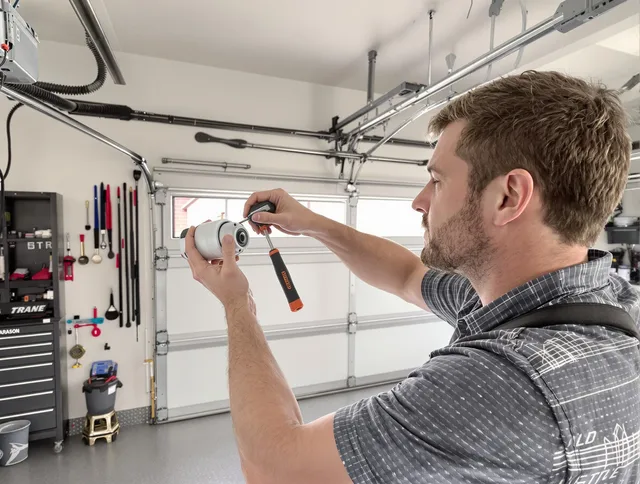 Garage door opener repair service by Seven Hills Garage Door Repair in Seven Hills