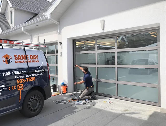Same-day garage door repair service by Seven Hills Garage Door Repair in Seven Hills